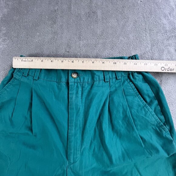 Vintage Van Heusen Players Shorts Mens Small Pleated Golf Casual Classic 90s Y2K - Picture 4 of 9